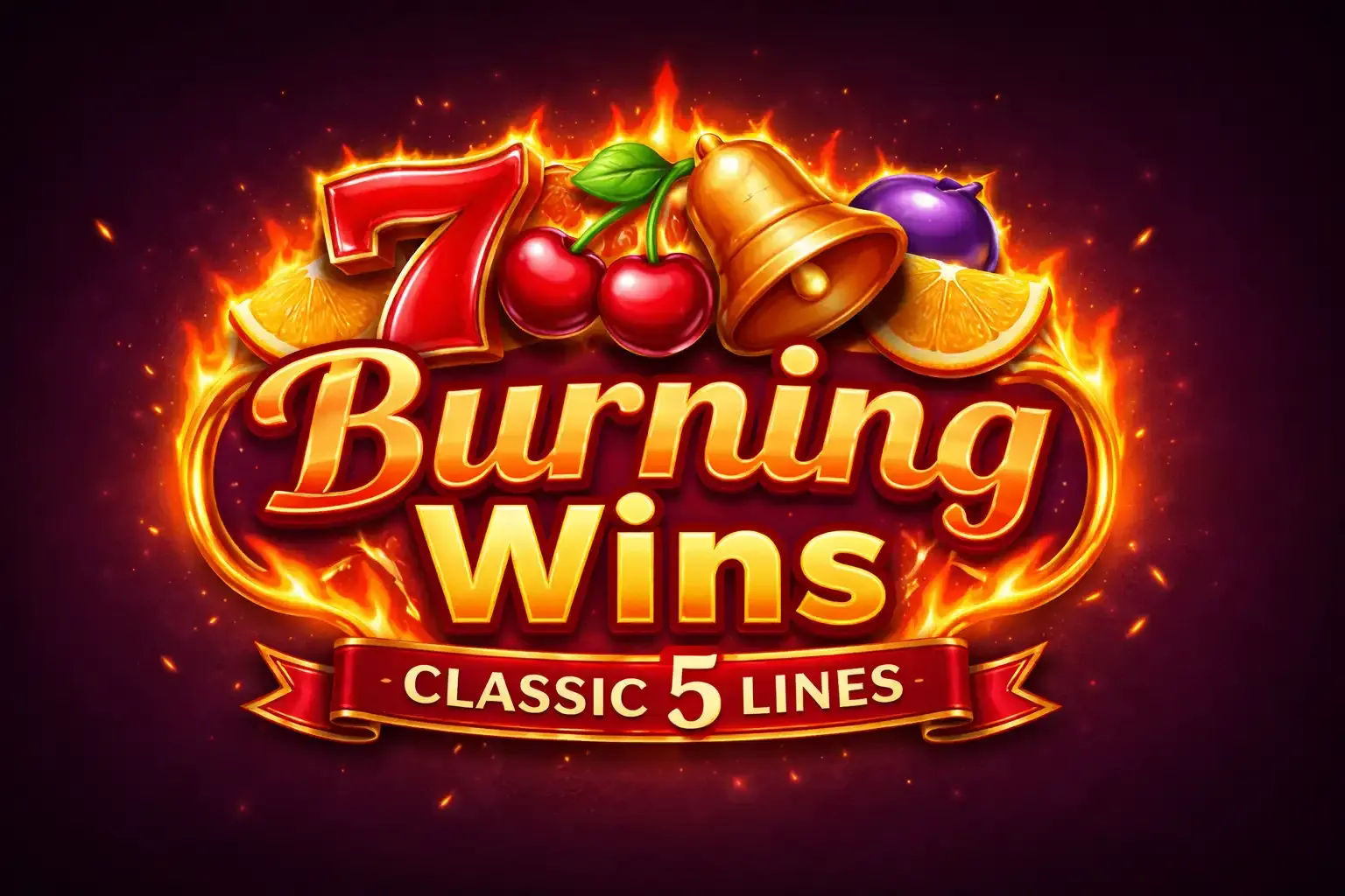 До 50 фриспинов на Burning Wins classic